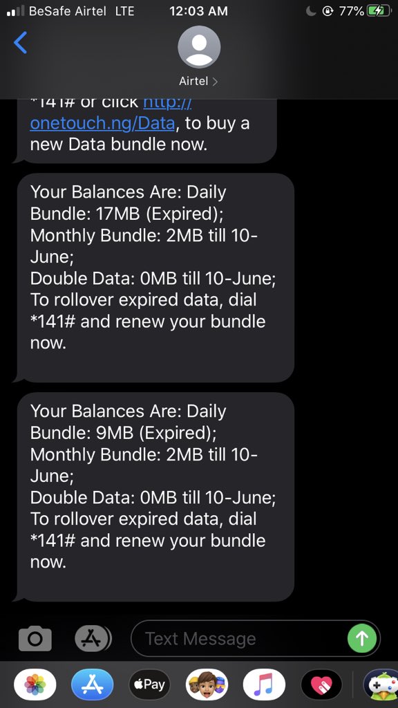 Omololu_Royalty's tweet image. Done ✅ 
08081656798 Airtel 
Thank you  🙏 @Betodds1 
😭😭😭😭

#dataafterdark