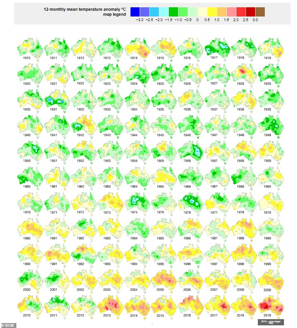SamDempster7's tweet photo. Australian Climate report 1910-2019 (@BOM)
#climatechange #rainfall #australianclimate #itswarmingup #sacoaturf #sacoa #turf https://t.co/d3ksyWfIrF