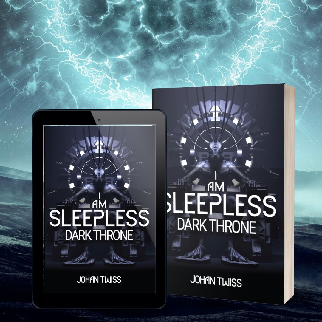 The final book in the I AM SLEEPLESS series, Dark Throne (Book 4) is now available on Amazon! amazon.com/gp/product/B08…