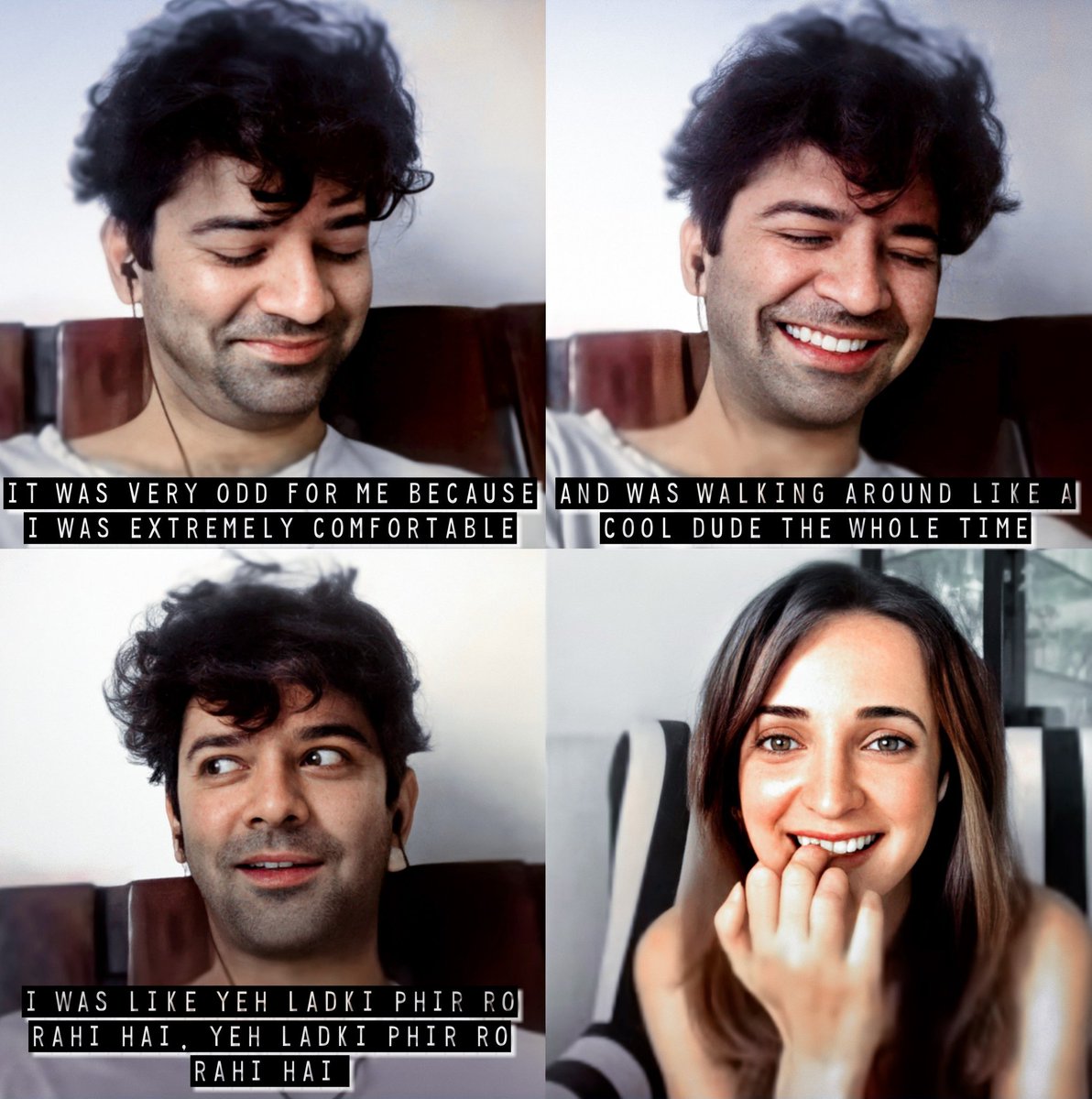 Barun cracking up mid conversation on remembering how odd it was for him to find Sanaya crying on sets  #IPKKND9YearsLiveWithSarun  #IPKKND  #SaRun