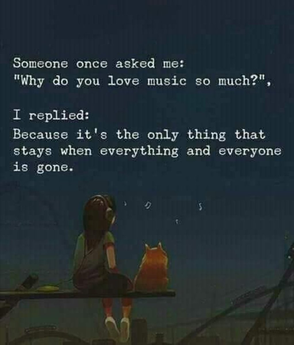 ExpressDale's tweet image. Very ture. Music never let's you down.