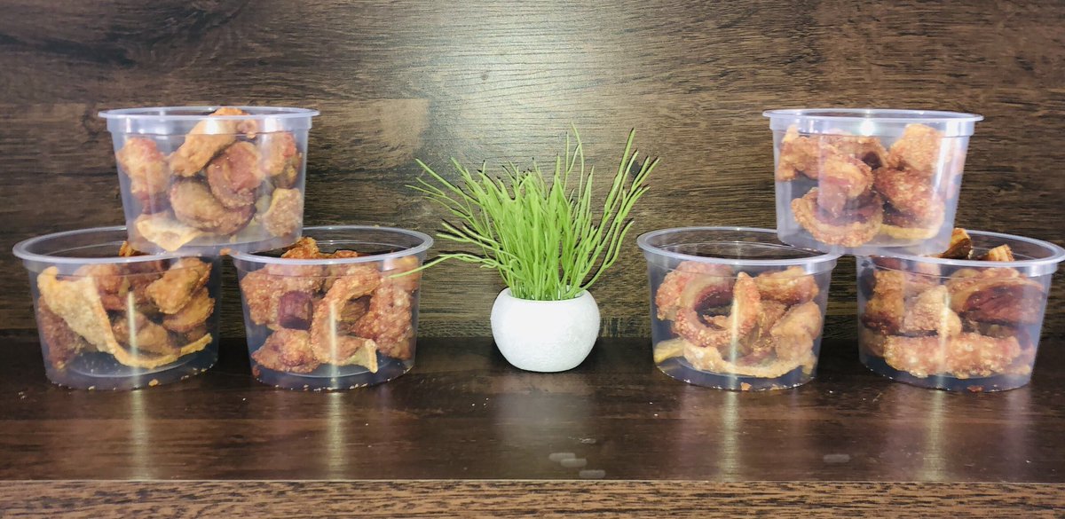 DoTorresmo's tweet image. Potes de torresmo a pururuca a pronta entrega.