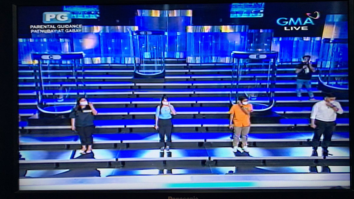 burijoonche's tweet photo. kudos to @EatBulaga for maximizing technology &amp; abiding with safety protocols while still engaging their audience for #BawalJudgmental in the new normal 
👏👏👏 https://t.co/4JIvUkBrRW