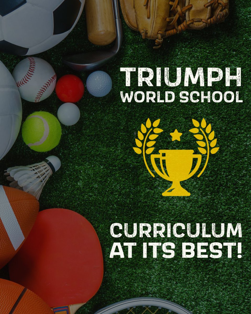 Triumph World School tweet media