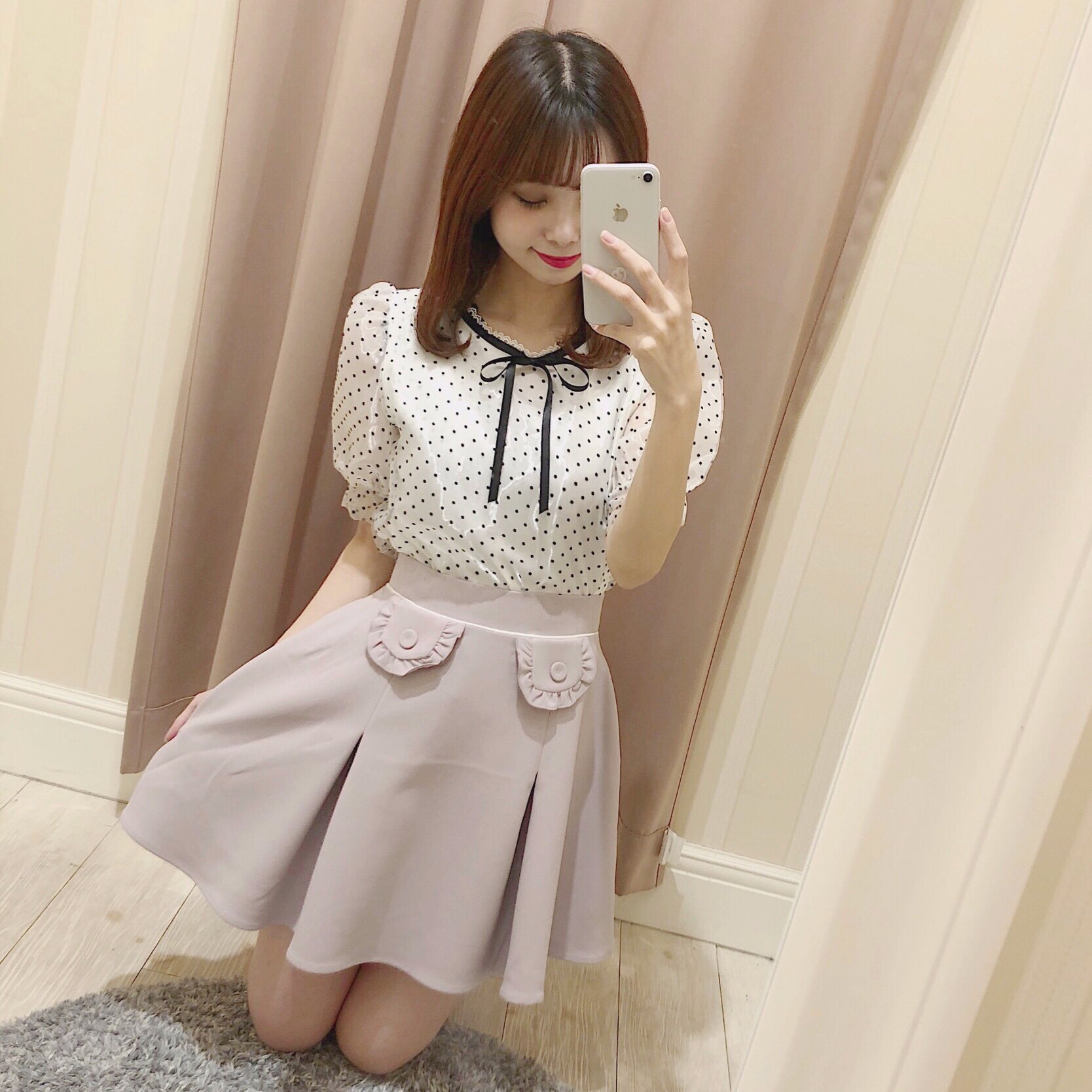 evelyn ネックリボンTP ブラック evelyn on X: 