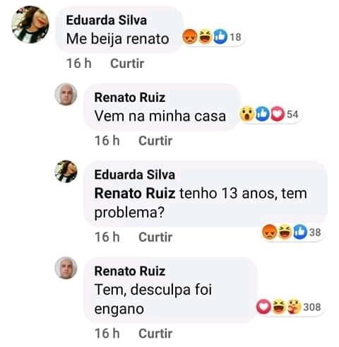 Renato Ruiz é um ser evoluido e eu posso provar