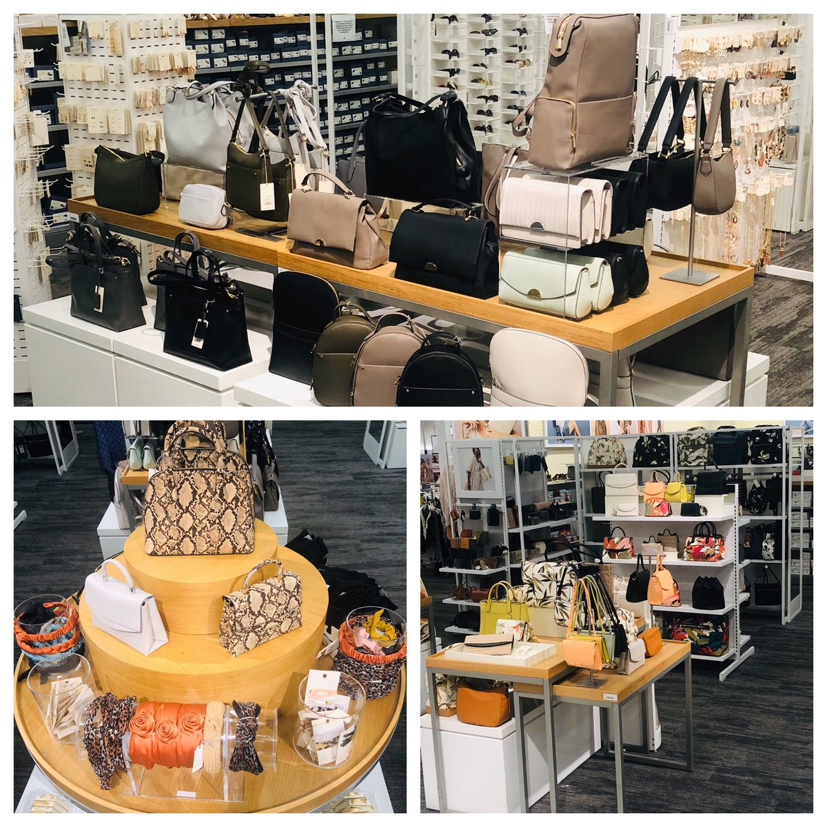Updated accessories to feature a boutique feel by creating impactful moments throughout the department! We immediately saw an impact by how many guests were being drawn in by the bright colors and summer bags. Welcome to the fashion house of Target! #T1252 #Target #Fashion