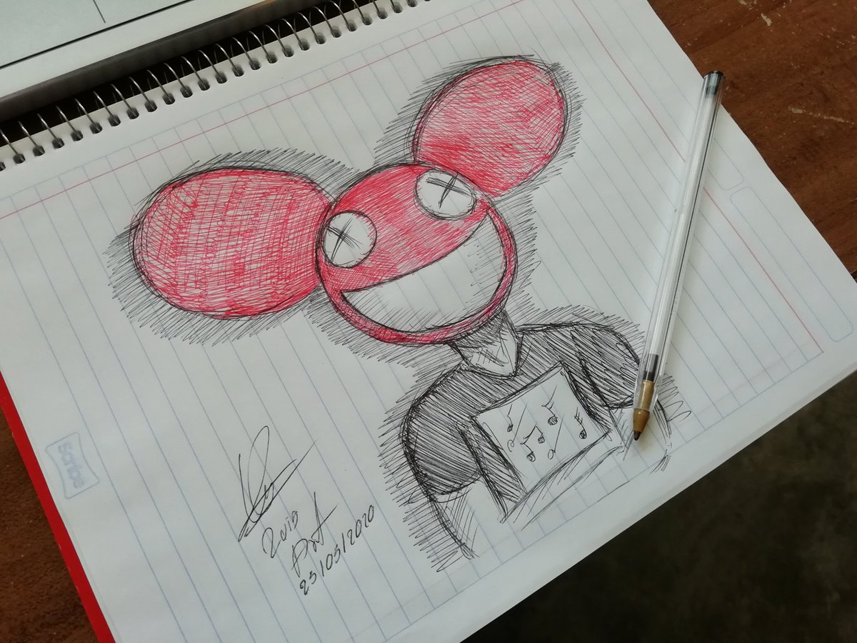 LeavilLuis's tweet photo. @deadmau5
😎🤙#drawings #draw #pencilart https://t.co/kuATqX1doU