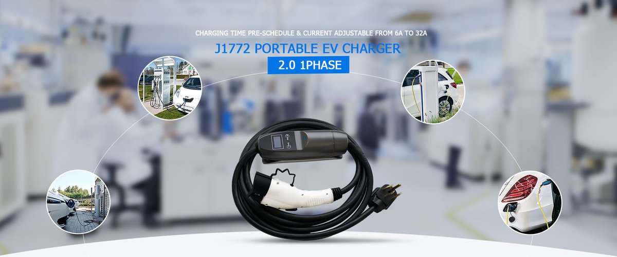 MaileRex's tweet image. Our products #J1772 Portable EV Chargers 1 phase 2.0 share more safety and convenience to our #EV users who want to charge their cars at home. Visit our site and find your suitable chargers at khonsevse.com

#khons #evchargers #newenergycar #ElectricVehicles