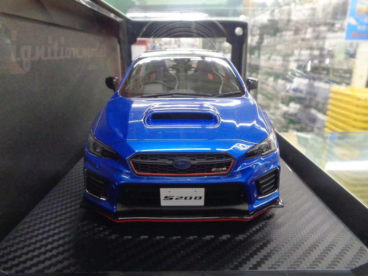 イグニッションモデル　SUBARU S208 Blue Pearl イグニッションモデルSUBARU S208 Blue Pearl