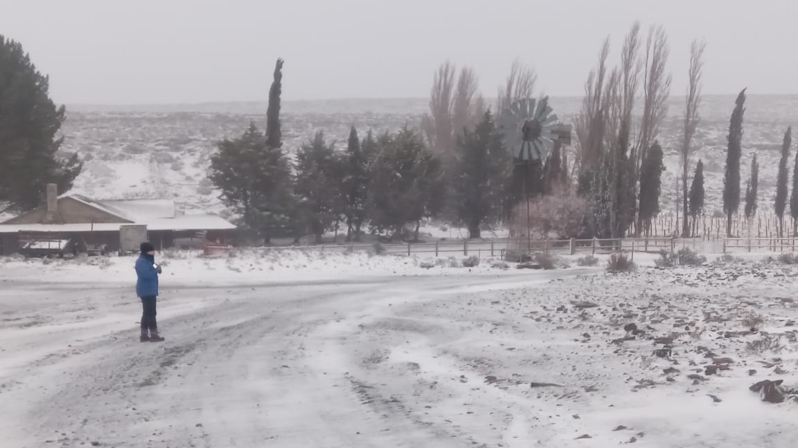In Pictures: Snow hits Sutherland in the Northern Cape