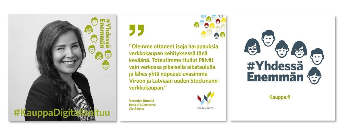 #Kauppa innovoi uutta haastavana keväänä: <a href="/StockmannFI/">Stockmann</a> siirsi pikavauhtia #HullutPäivät verkkoon ja perusti Viroon ja Latviaan uuden #verkkokauppa'n, kertoo Veronica Rinnelä. #KauppaDigitalisoituu #YhdessäEnemmän! bit.ly/3dPYrzb #enter2020fi