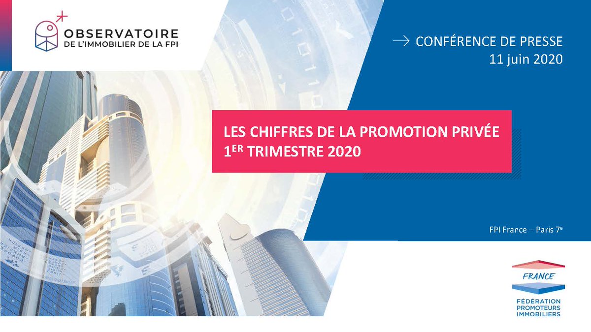 A_FrancoisCuxac's tweet image. Ce matin je présenterai à la presse les résultats du #T1 de l'Observatoire de l'#ImmobilierNeuf @fpi_fr 
#logement