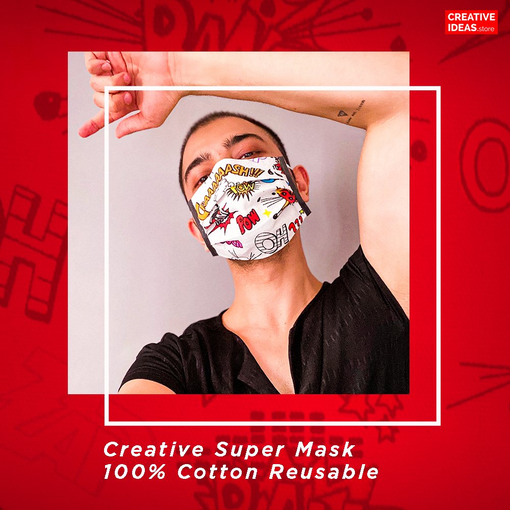 myfandomhq's tweet photo. The New Normal ! "The Super Mask" by @creativeideasHQ
Reusable | Washable | Breathable
Shop Now - https://t.co/R0W14Dd97v
P.C - @Vorasahab @RonakWe
.
.
.
#creativesupermask #thenewnormal #creativeideasstore https://t.co/evkKOu8PNs