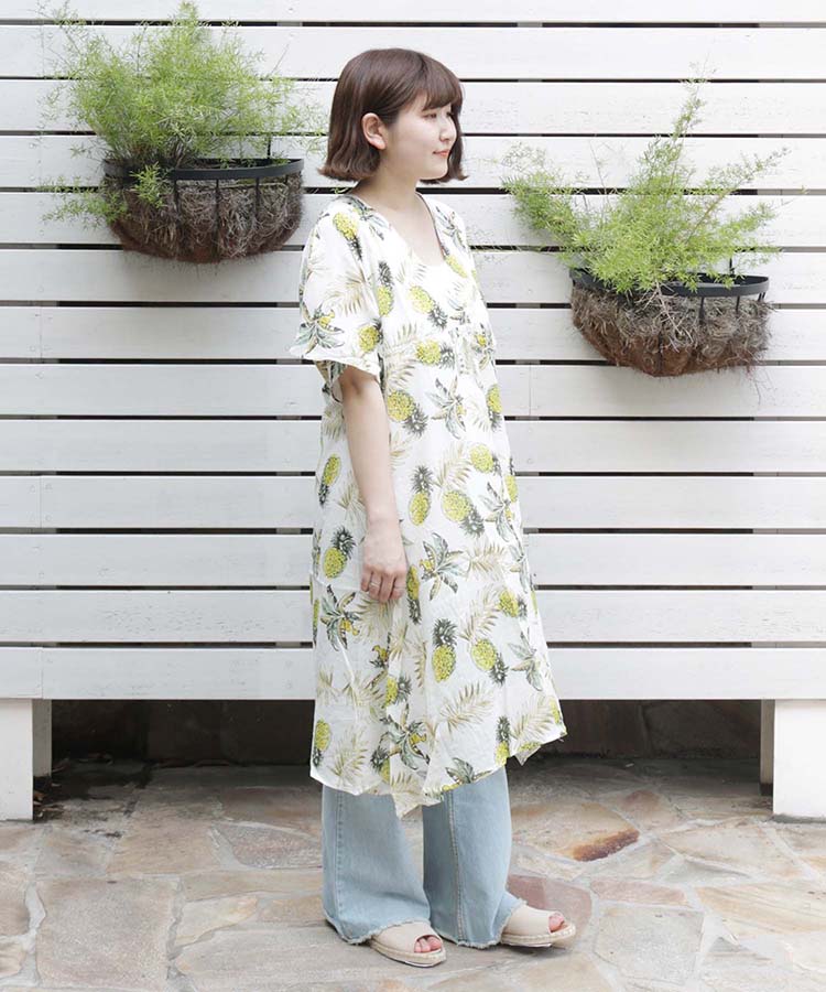 Bleu Bleuet ブルーブルーエ 公式 web限定予約商品 リゾート気分が味わえるパイナップル柄の ワンピース 胸元の程よい開きがすっきりしたデザイン 予約受付〆切 6 19 金 10 00迄 パイン柄ワンピース 3 000円 税 T Co Bleu Bleuet ブルーブルーエ 公式 web限定予約商品 リゾート気分が味わえるパイナップル柄の ワンピース 胸元の程よい開きがすっきりしたデザイン 予約受付〆切 6 19 金 10 00迄 パイン柄ワンピース 3 000円 税 T Co