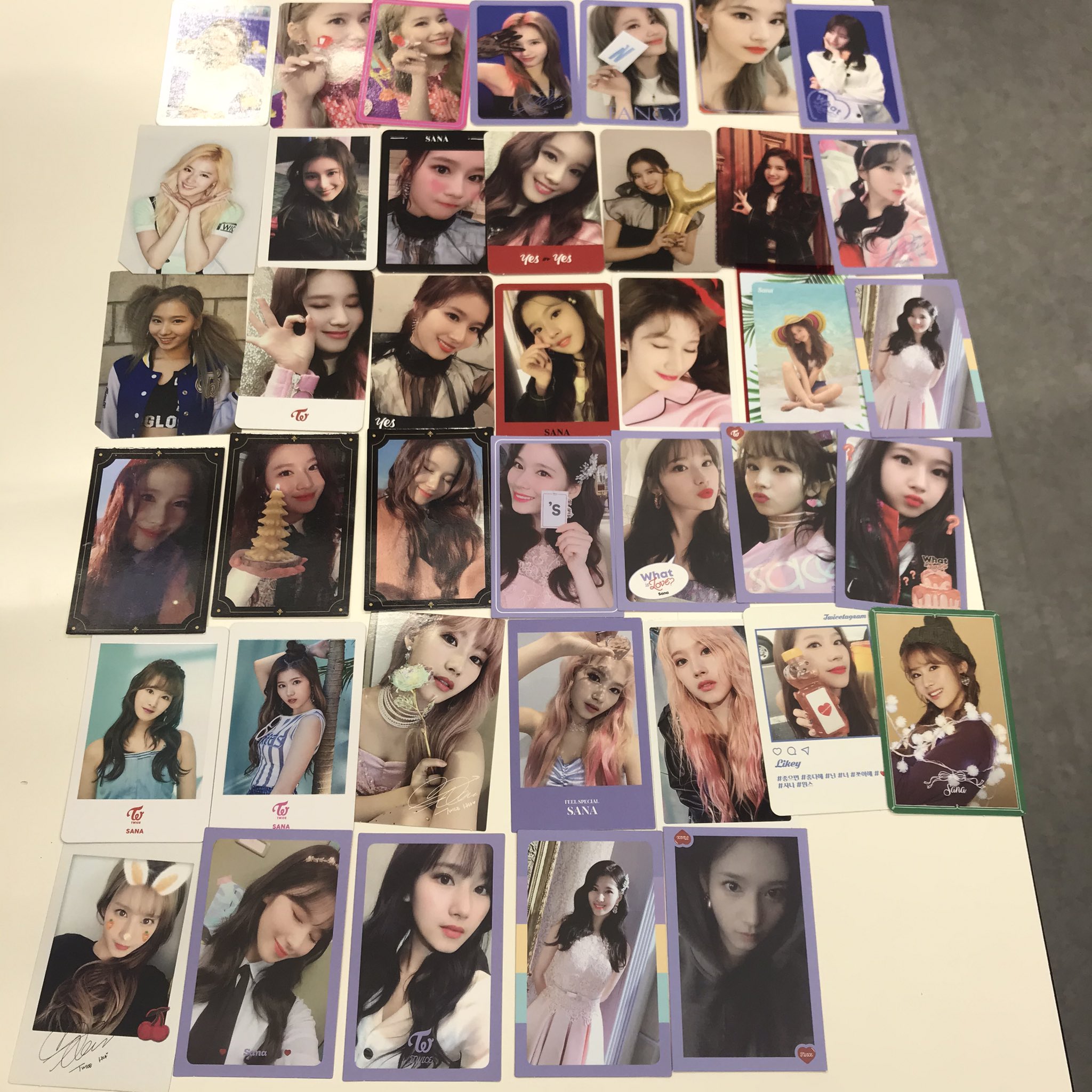 TWICE Yes Or Yes サノクトレカ ツウィ フォトカード アイドル