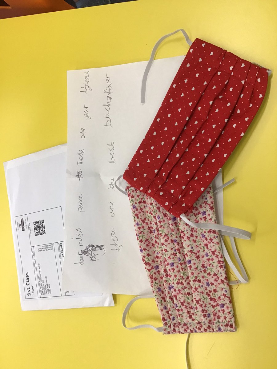 Such a lovely suprise through the post this week! Very thoughtful and I love the patterns. Thank you so much <a href="/gillian_tt/">Gillian Manson</a> very comfortable too! <a href="/simonsideschool/">Simonside Primary</a>