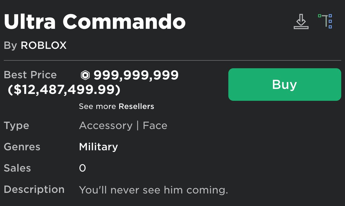 Ultra Commando Roblox