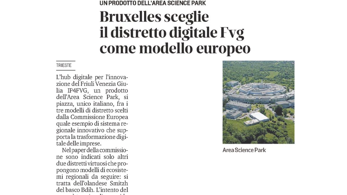 ConfindustriaUd's tweet photo. #Bruxelles sceglie @ip4fvg come modello europeo di sistema regionale innovativo che supporta la trasformazione #digitale delle #imprese | Si contano oggi oltre 1.500 organizzazioni connesse alla rete europea #Dihnet https://t.co/vlc7HPITk3