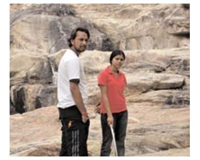 Remember Abhishek Murder Case? Friends, who accompanied Abhishek & Ragini (Lalu's daughter) at Dasham falls, where Abhishek had drowned in mysterious circumstances, claimed that the couple were in love and planning to get married.Last Day - Abhishek with Ragini at the waterfall.