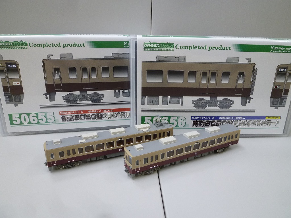 東武6050型（リバイバルカラー）来週出荷です。 登場当初、半固定の