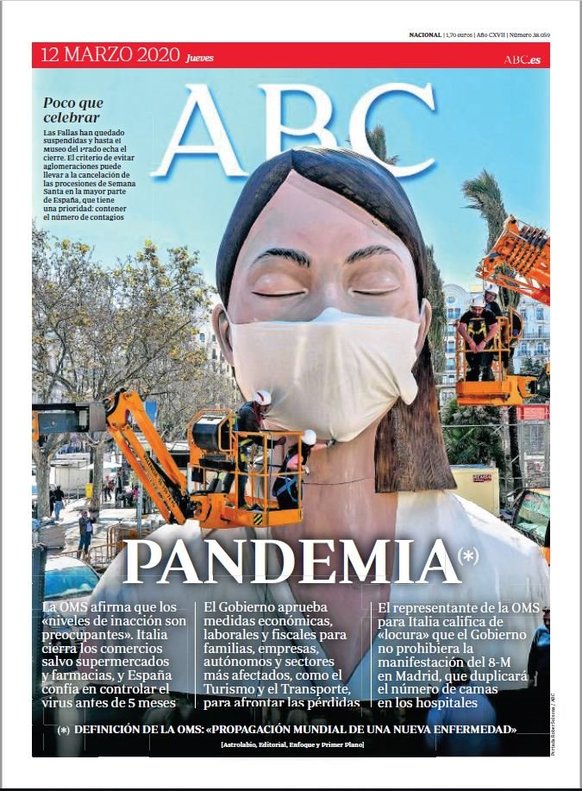 HMHOSPITALES's tweet photo. Hoy en @HMHOSPITALES es el día de @abc_es que ha donado ejemplares de su periódico a nuestros hospitales.

Muchas gracias por vuestro apoyo y compromiso 
#HOYESELDIADE https://t.co/SQwQFghVmj