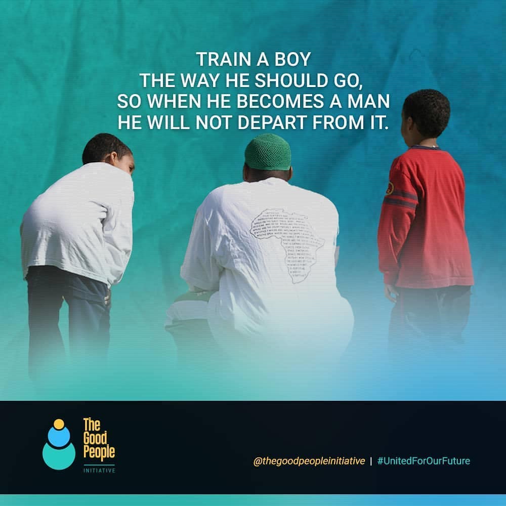 TheGoodPeopleNG's tweet photo. The duty of training the boy-child starts from the home, spreading it's tentacles to the community. For "it takes a community to raise a child". Whatsoever is ingrained consciously and unconsciously in him as he grows will be expressed in various ways as an adult. https://t.co/LBwtbF44bs