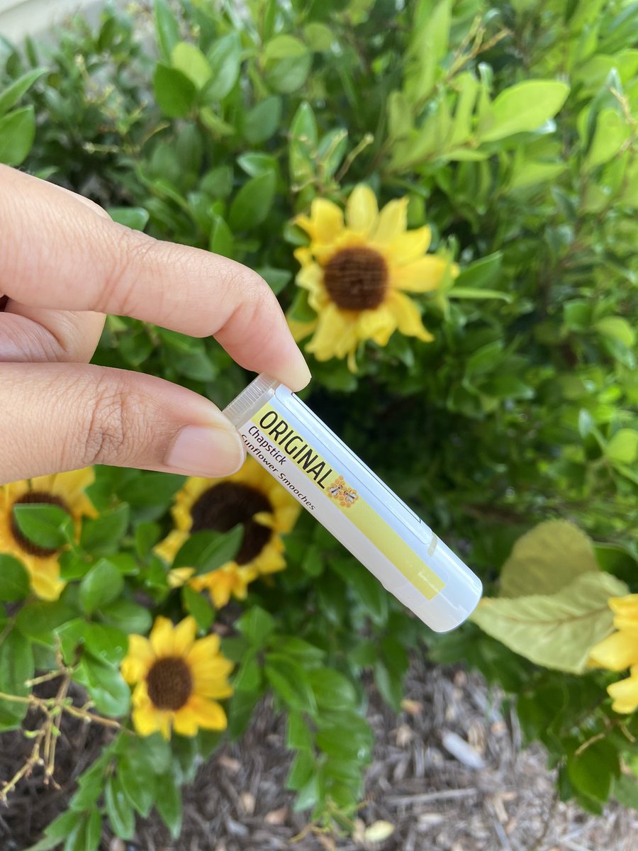 Fellas Sunflower Smooches was made for you too check out the 5 new chapsticks added to the site and a add on a matching lip scrub for extra care  http://Sunflowersmoohes.com 
