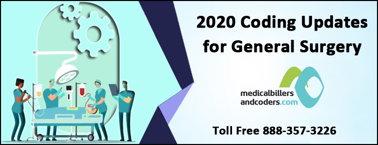 mbc_services's tweet image. 2020 Coding Updates for #GeneralSurgery

Leave your #GeneralSurgeryreimbursement worries to us and focus on your core competencies! Call 888-357-3226 for a free #billinganalysis and we will help you to how your reimbursements can be improved. Click Here: bit.ly/2MM8yJw