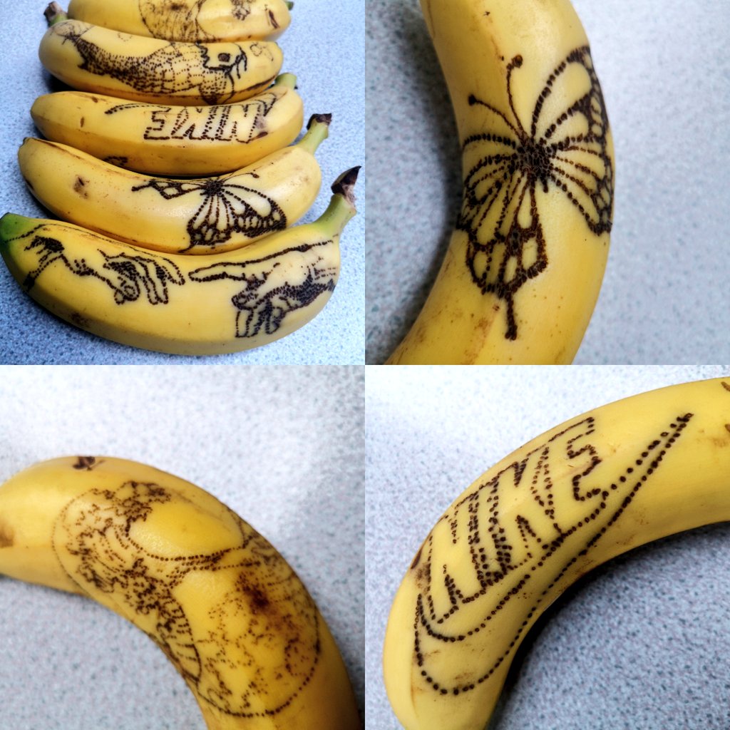 Students really enjoyed Banana Oxidation Drawing in school today.