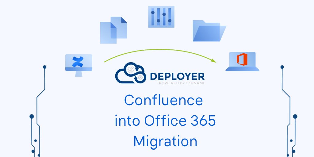 tzunami's tweet image. Using Tzunami Deployer, you can easily migrating your #Confluence server and #ConfluenceCloud to #Office365: bit.ly/ConfluenceMigr…

#DataMigration #technology #metadata #informationtechnology #MigrationTool #migrationapi #ContentMigration #SharePointMigration #MigrationTools
