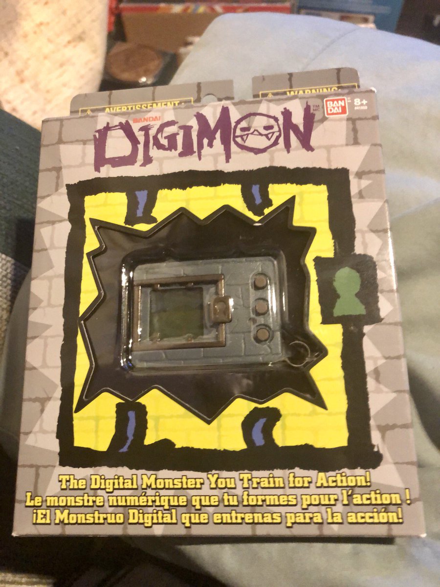Just got Monday afternoon, totally worth it! My 10 year old self would be so happy! Anyone else got one also? #90sNostalgia #Digivice #Digimon #1997in2020 #availableonamazon