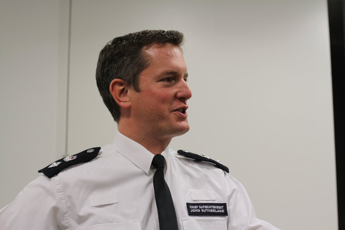 Former @MPSCamden Borough Commander John Sutherland's book has been on featured on Radio 4 this week. Here is a photo of the fresh-faced @policecommander just before he took over command of Camden about years ago!