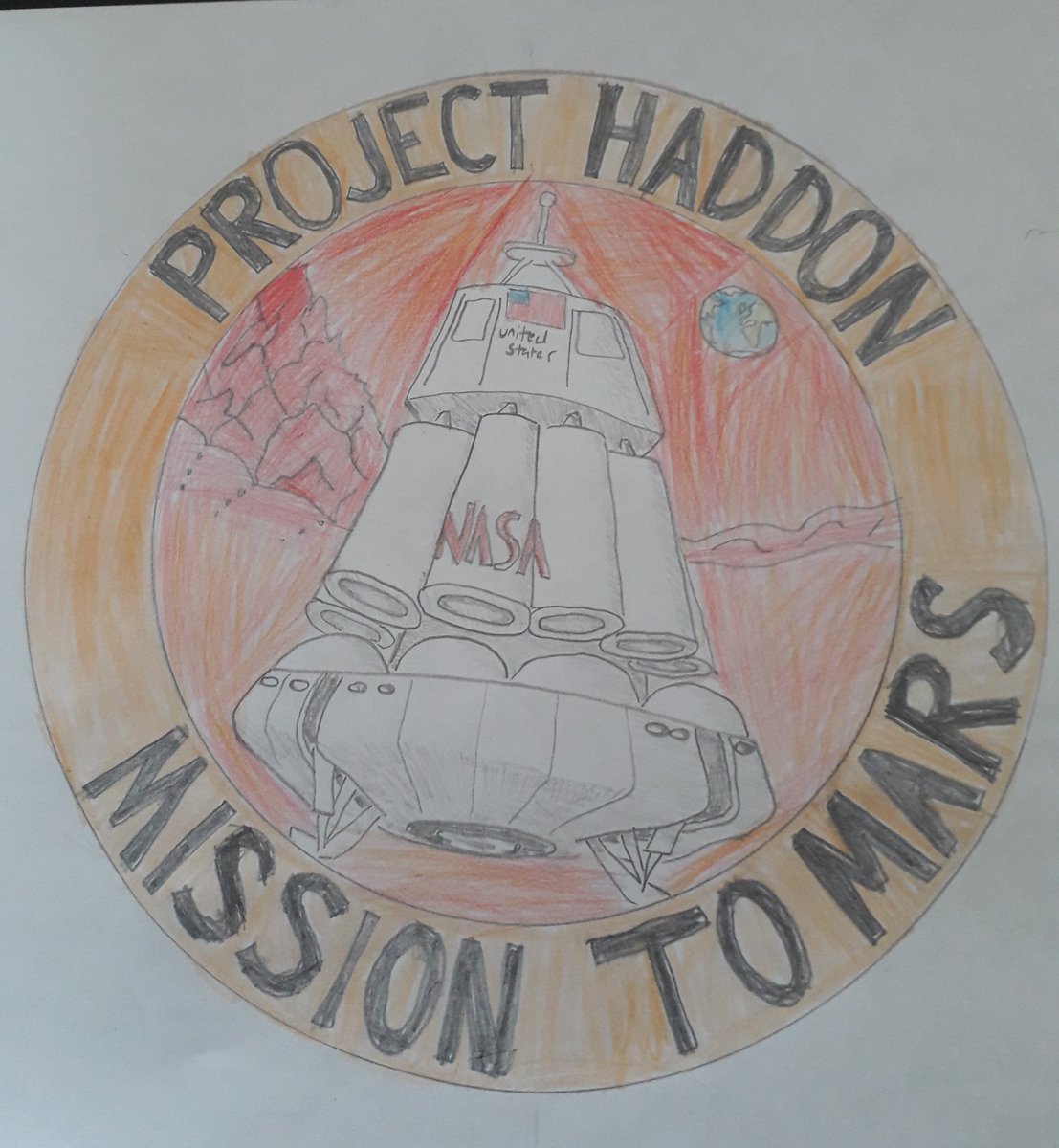 Olivia's Mission patch homework, a mars lander. <a href="/Haddon_Primary/">Haddon School</a> <a href="/FlyingHighTrust/">Flying High Partnership</a> <a href="/71Etherington/">Jennifer Etherington</a>