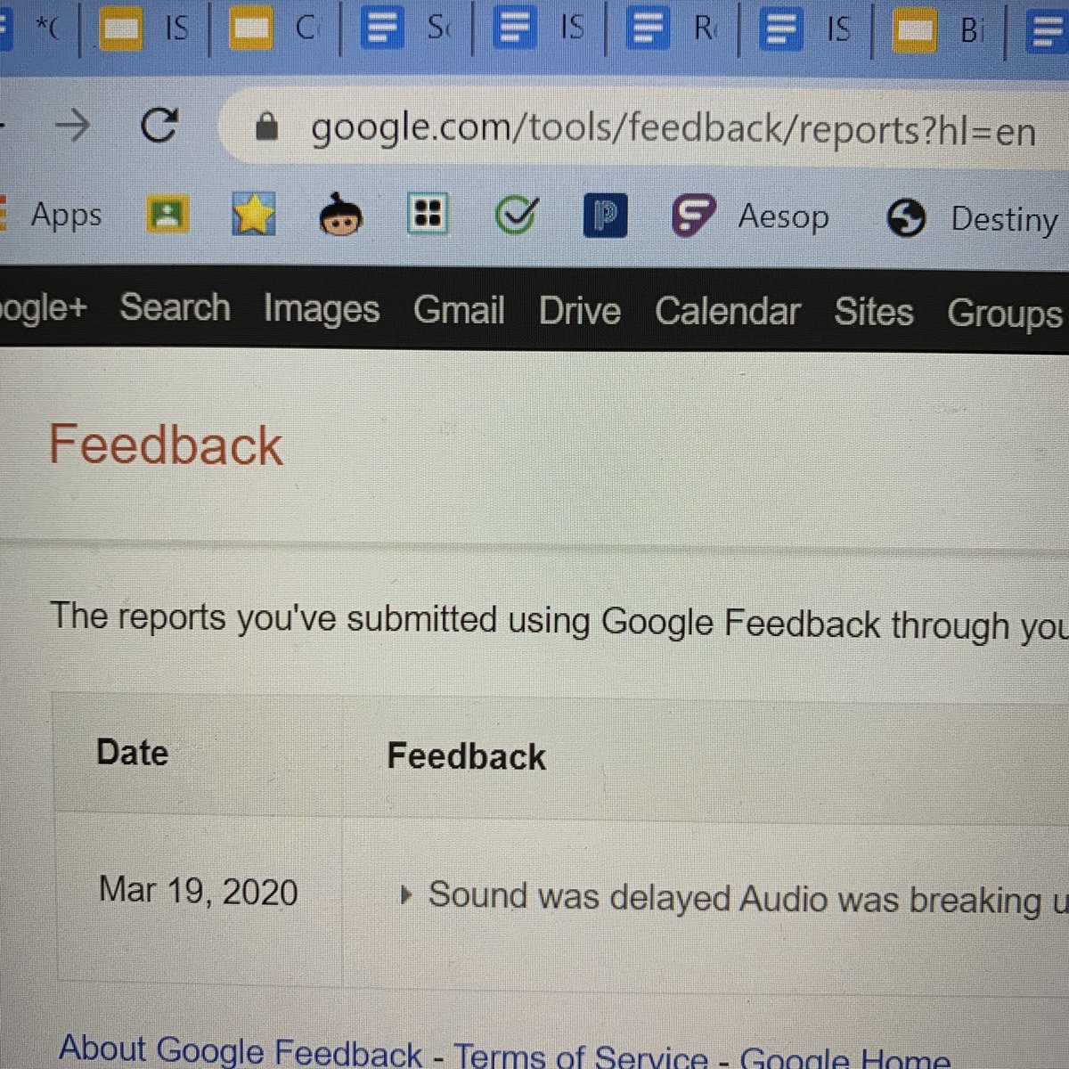 gsobilo's tweet photo. @GoogleForEdu This one. I’m trying to use the gear in the top right corner and clicking on “Send Feedback” but it keeps bringing me to the “feedback help center.” I’m not getting the popup screen  to submit feedback. https://t.co/3nJUvrnHEl