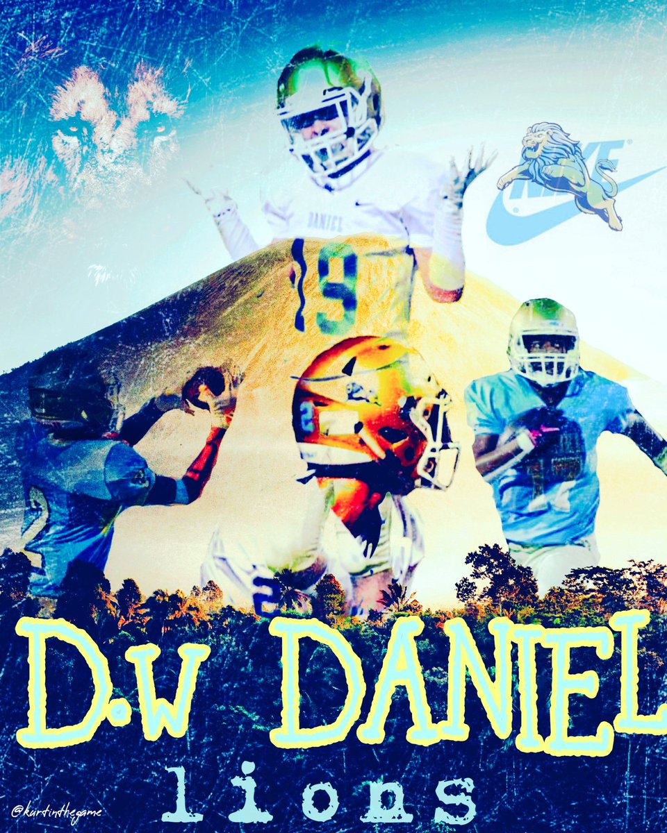 Kurtinthegame's tweet photo. Daniel finished 11-1 last season  pretty solid , but this year the team is looking to bring the hardware home. Returning @JosiahBenson10 @claybay10 @crosby_jackson and other lion playmakers on a championship prowl.
#wintoday
@dwdanielFB @DWDAthletics 
Region1  class 3A #scprep https://t.co/9ZkwqKPmOC