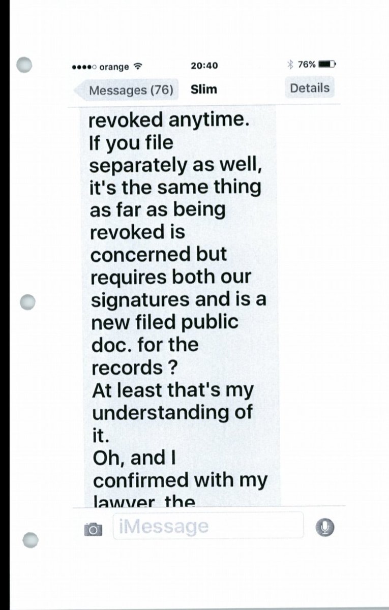 Text messages Amber Heard sent to Johnny Depp on May 25, 2016. "I thought you filed. You said you were going to and said goodbye." Is that in any way consistent with her claim of being beaten by a drunk Johnny on May 21, who allegedly destroyed things on his way out? Hmm...