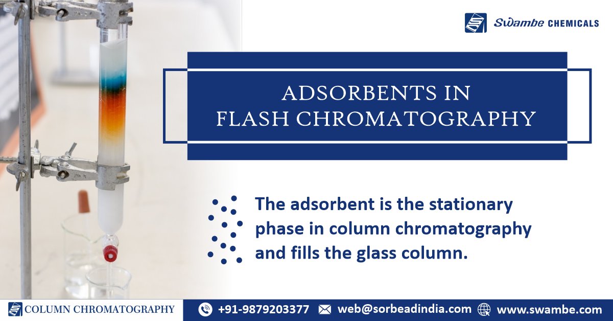 #Flashchromatography is preferred for various applications due to its quicker separating ability and more reproducible as compared to traditional #columnchromatography.

For more information visit our website: swambe.com/flash_chromato…
#silicagelflashchromatography