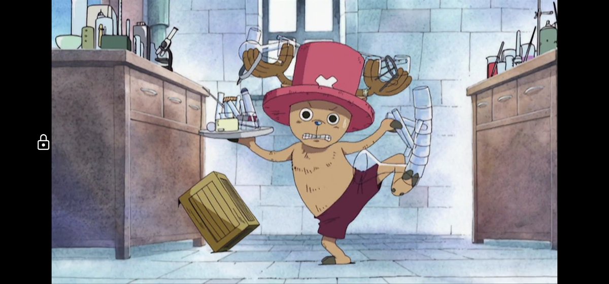 anemicrat's tweet image. it's chopper loving hours