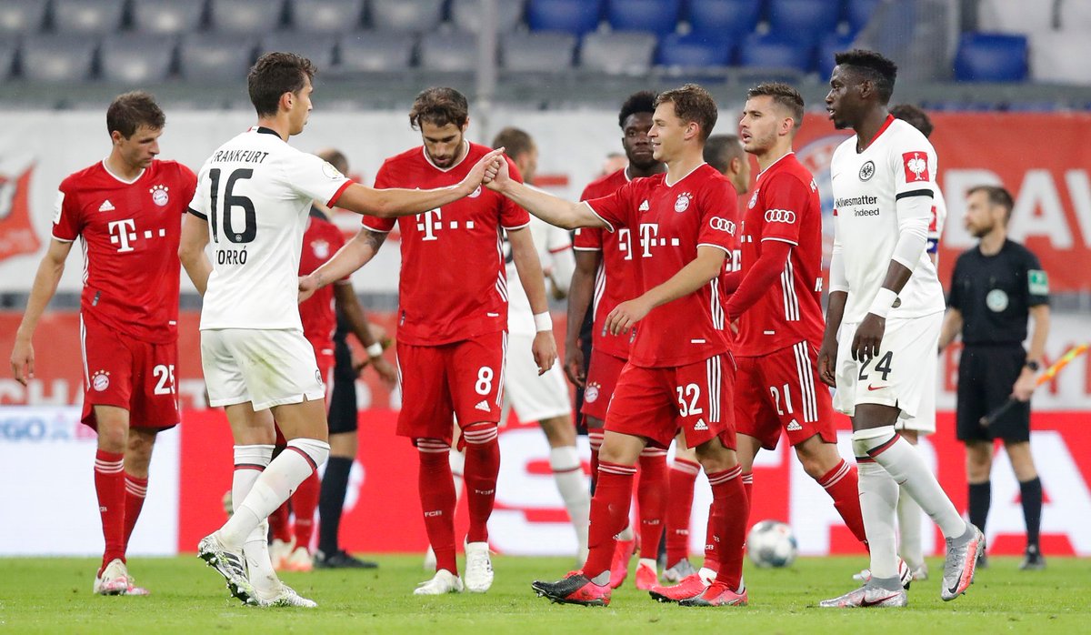 Großer Fight im @DFB_Pokal, Glückwunsch an die Mannschaft und das gesamte Team. Wir alle lieben es, Finals zu bestreiten, das ist es wofür wir die gesamte Saison hart arbeiten. Jetzt liegt der Fokus auf der nächsten schwierigen Aufgabe in der @Bundesliga_DE gegen @borussia