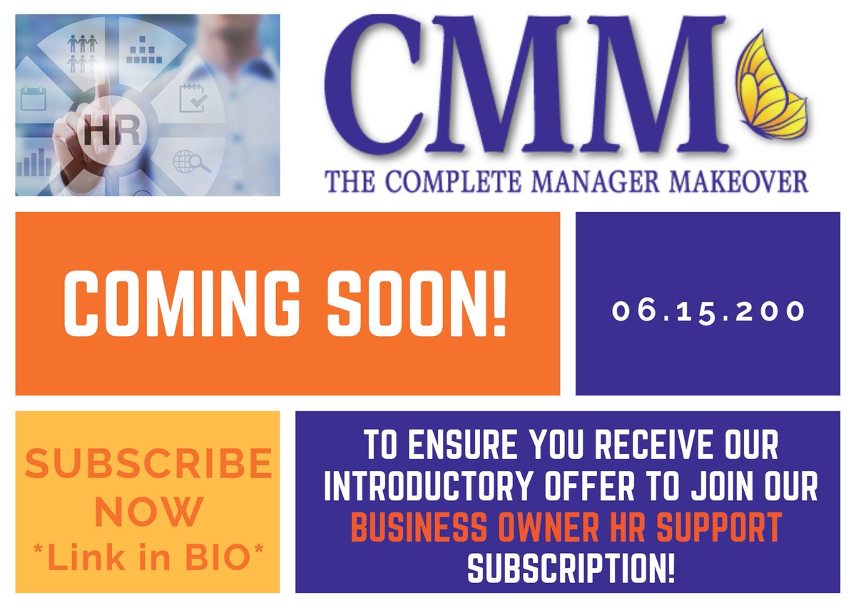 hblresources's tweet image. SUBSCRIBE TO OUR NEWSLETTER TODAY to be sure to get the details about our upcoming HR SUPPORT MEMBERSHIP FOR BUSINESS OWNERS! **LINK IN BIO** #ComingSoon #IntroOffer #Support #Business #HR