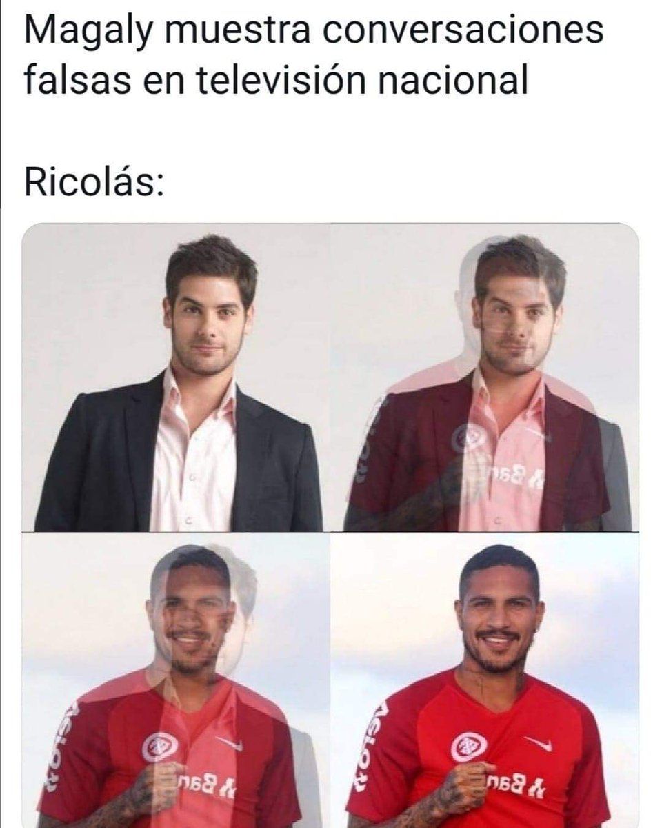 SoyMemesDelPeru's tweet photo. Se viene el 2.0 para Magaly? 😅😆
#Ricolas #andreswiese #couto https://t.co/5oe0GLckwh