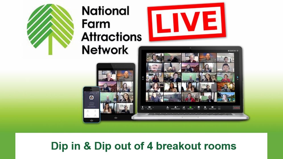 This Friday @ 7pm, don’t miss NFAN LIVE ‘Reopening your Attraction’ virtual event for Farm Attractions.
Entry is free &amp; this event is open for members &amp; non-members, but you must register here: bit.ly/3fh0Tz4