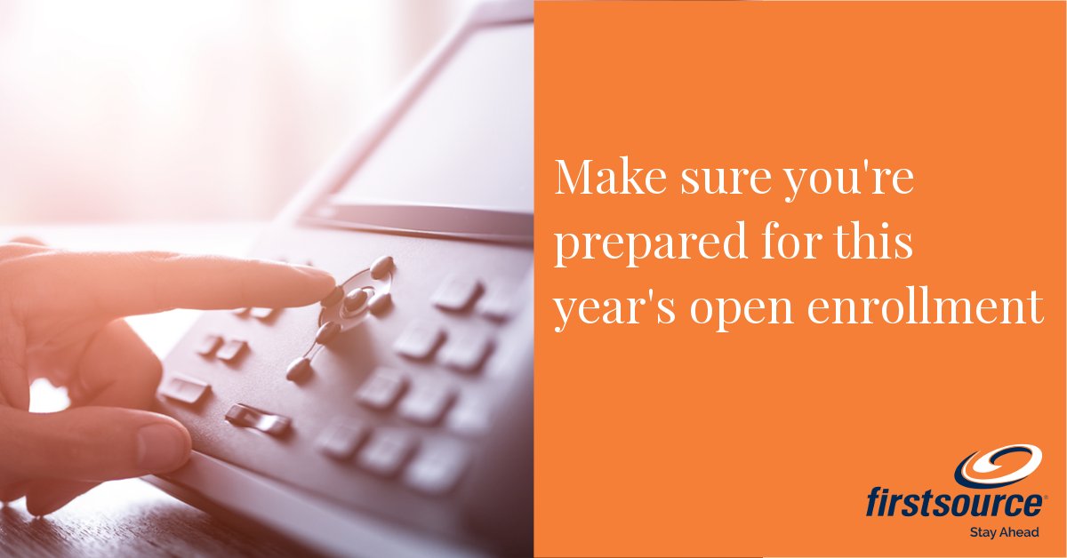 Firstsource_HC's tweet image. From new member enrollments, existing member changes, new member welcome calls to member customer service - our tenured associates with a deep comprehension of your plans and services offer a smooth enrollment experience for your members.