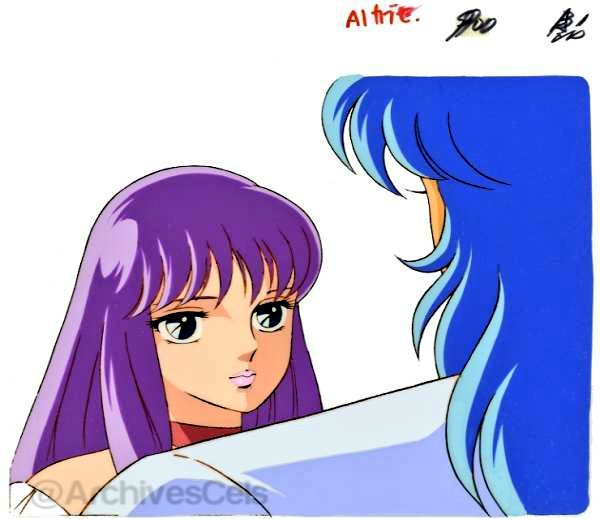 聖闘士星矢 城戸沙織 アテナ セル画 東映アニメーション 02