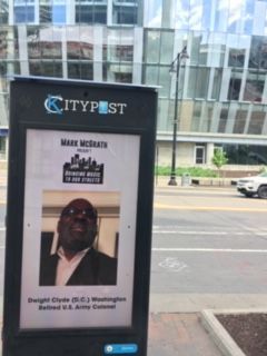 SmartCityDC's tweet image. CityPost Kiosks showcased  Sugar Ray Lead Vocalist Mark McGrath yesterday hosting  a virtual concert featuring that featured  nurse Amy Brady of Silver Spring, MD, and performing God Bless America, Retired U.S. Army Colonel Dwight Clyde (D.C.) Washington, buff.ly/2AtwChM