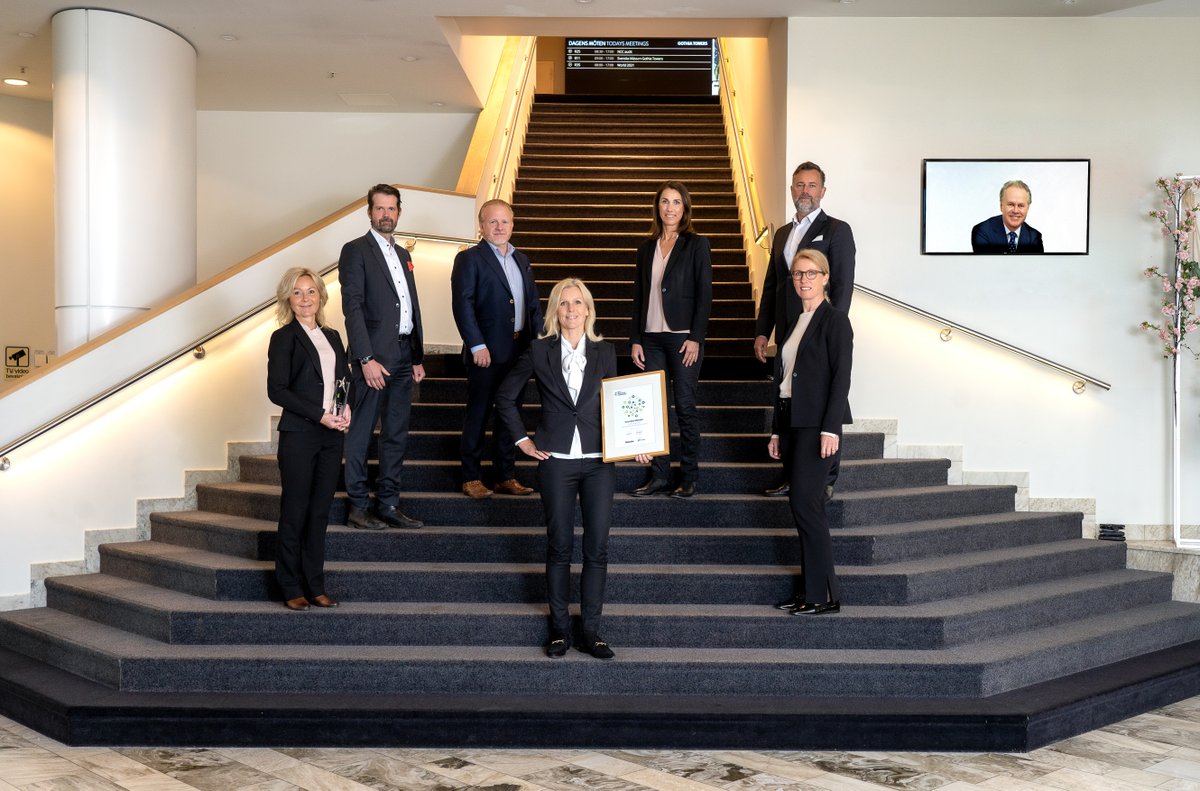 Svenska Mässan Gothia Towers utsett till Sweden's Best Managed Company av @DeloitteSE bit.ly/2XQ1XnV

#bestmanaged #svenskamässan #gothiatowers