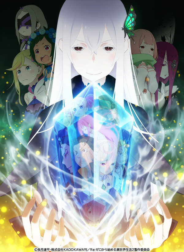 Myanimelist Re Zero Kara Hajimeru Isekai Seikatsu 2nd Season Re Zero Starting Life In Another World 2nd Season Reveals New Cast First Key Visual Promo First Cours Premieres On July 8 Followed