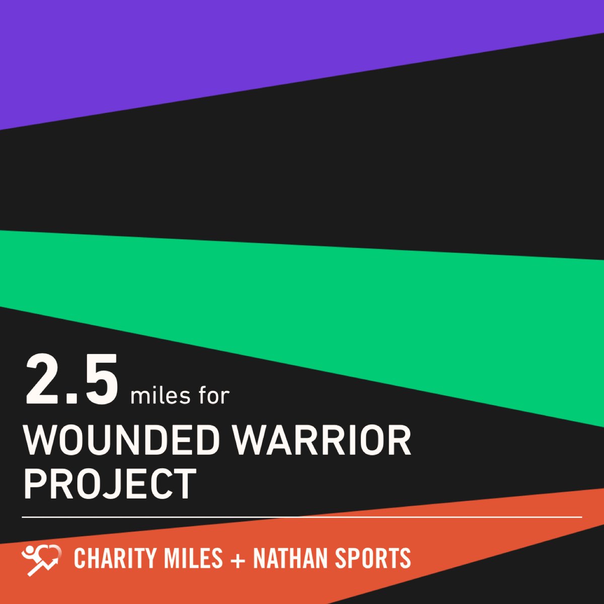 RustysKid's tweet image. 2.5 @CharityMiles for @wwp.  #JBugStrong