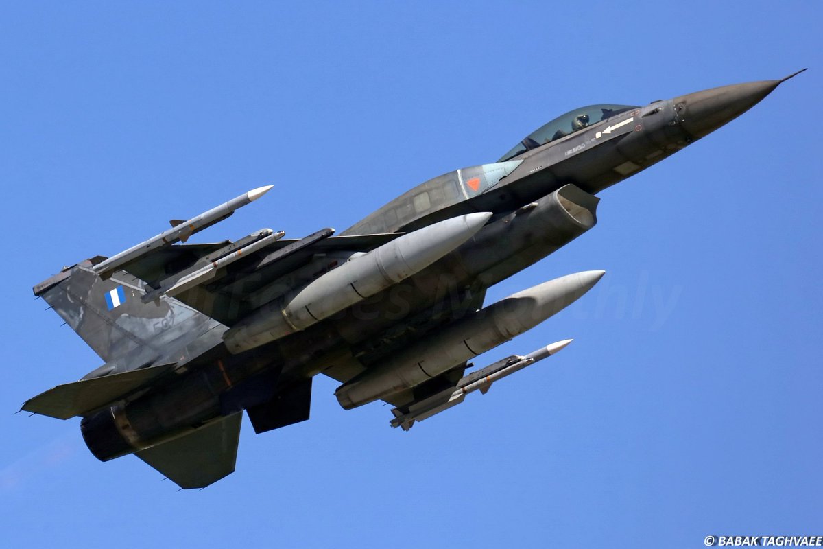 #BREAKING: #HellenicAirForce is now monitoring illegal activity of #Turkish &amp; #Qatari Air Forces over #MediterraneanSea. EMB-145H Erieye AEW&amp;C escorted by F-16Cs have left #Souda, #Crete &amp; are monitoring 18 #Turkish &amp; #Qatari military aircraft which have left #Libya's airspace.